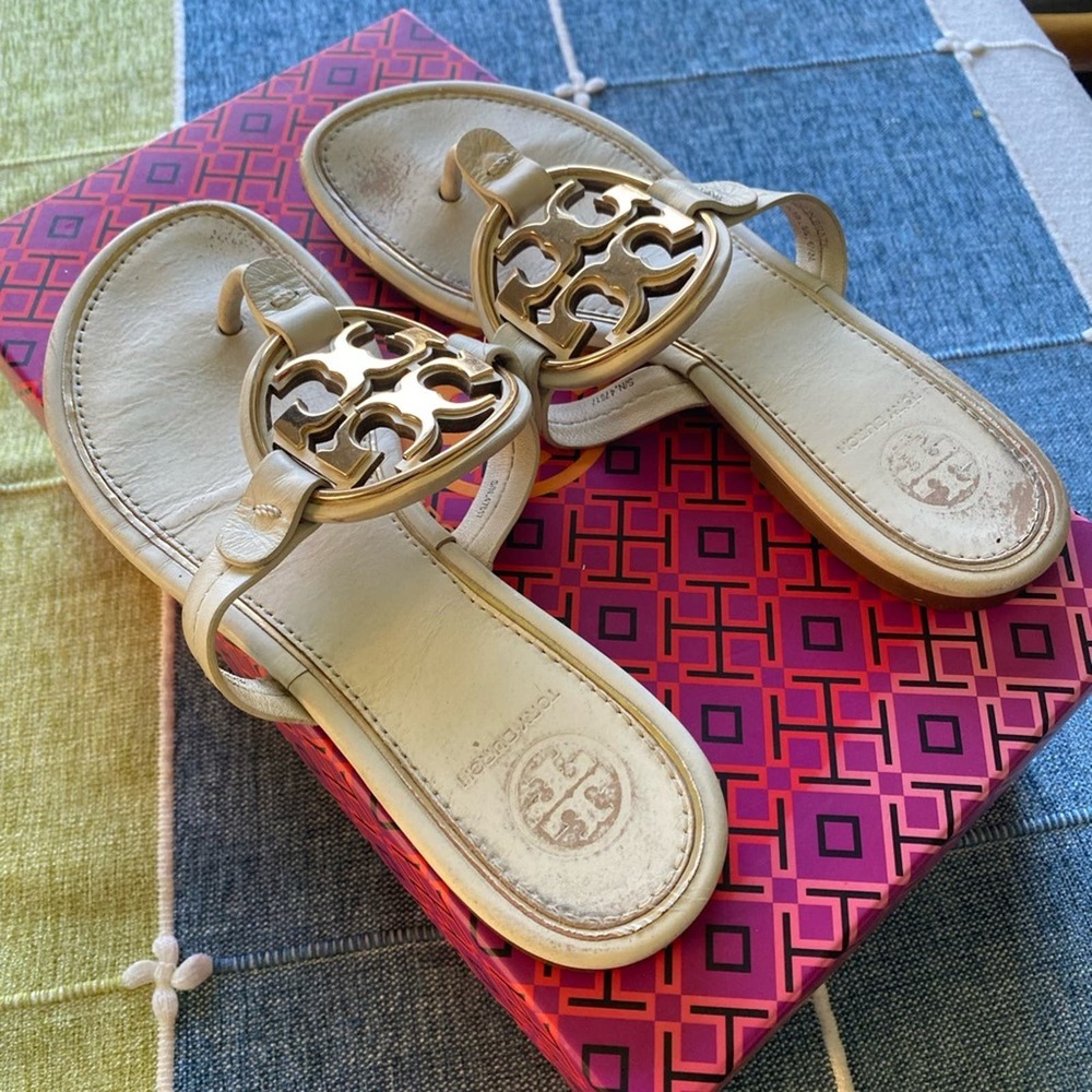 Tory Burch metal miller Sandals